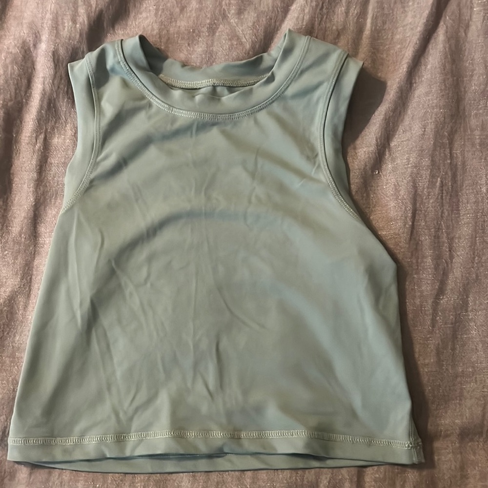 Acts wear athletic crop tank size medium
